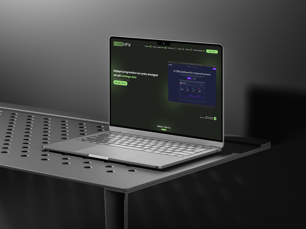 Codexify - Platforma z usługami programistycznymi - screenshot 1