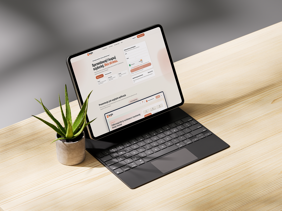 Targlo - Landing page - screenshot 1