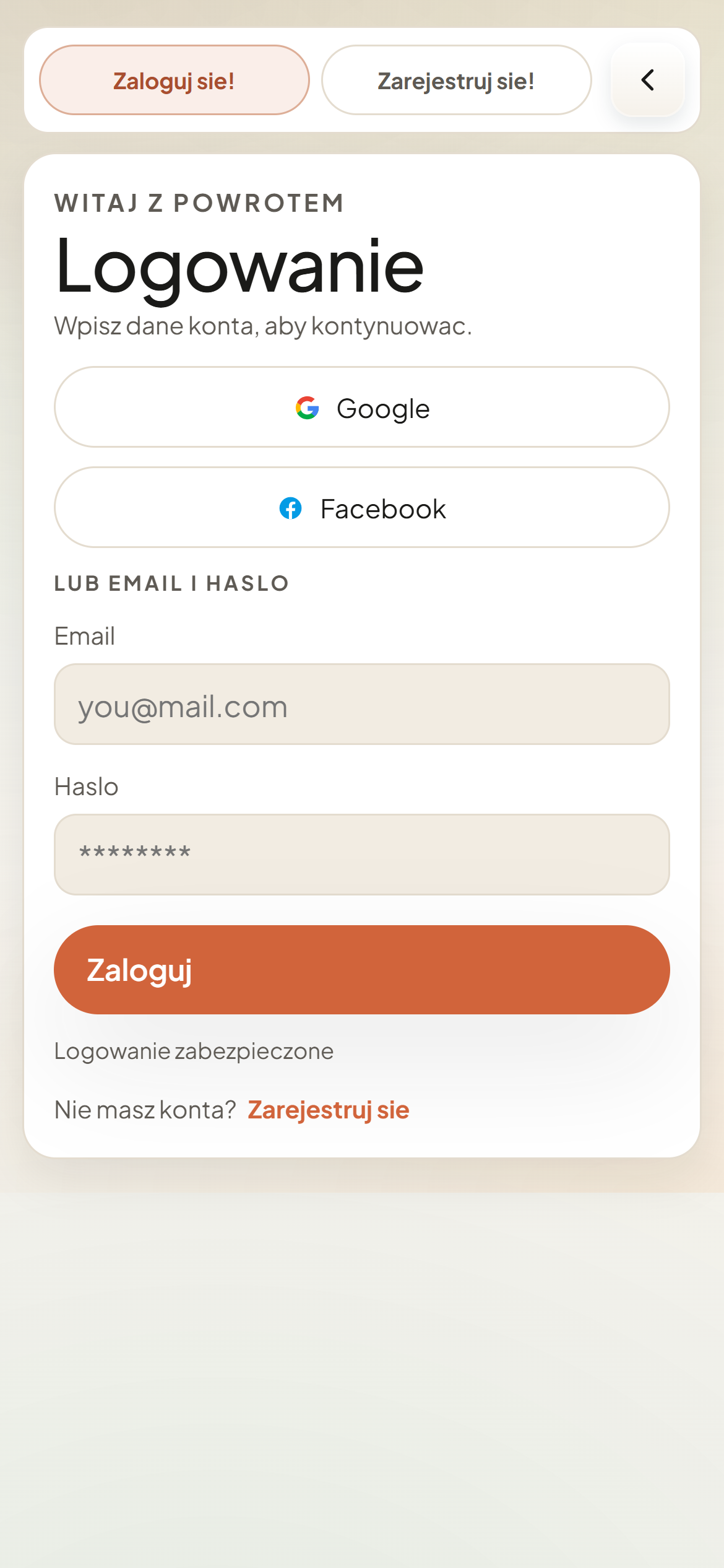 Targlo - Aplikacja marketplace - screenshot 4