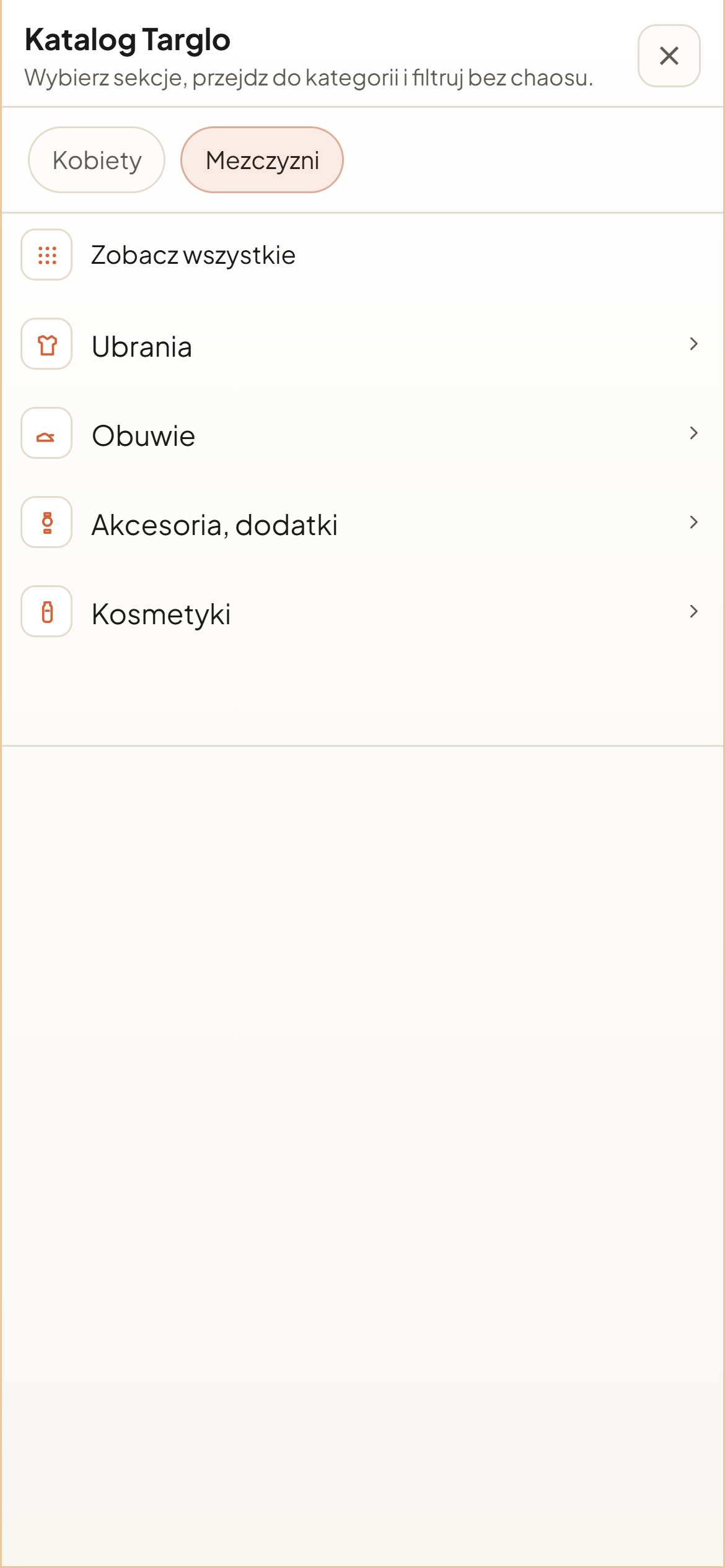Targlo - Aplikacja marketplace - screenshot 8